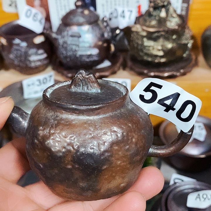 紫砂茶杯柴烧纯手工540