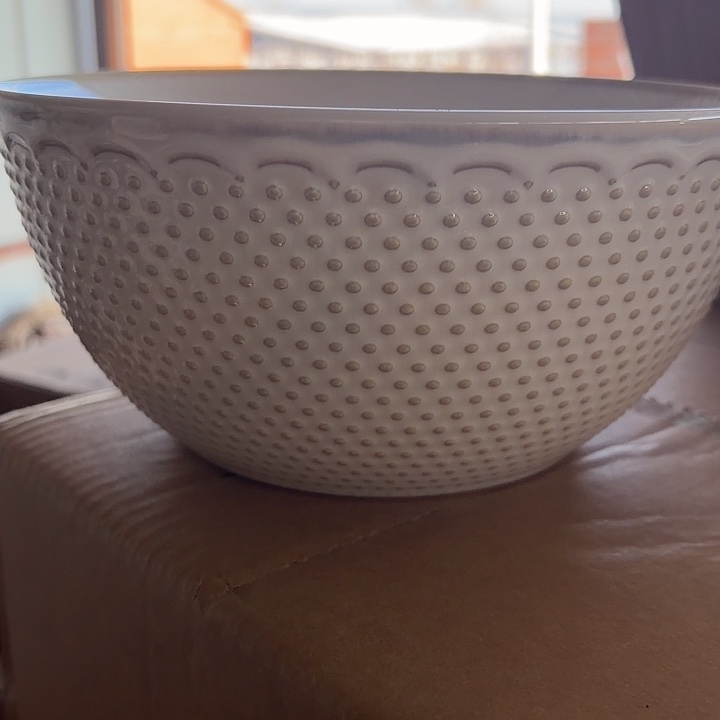 外贸21厘米巴洛克烘焙碗微瑕