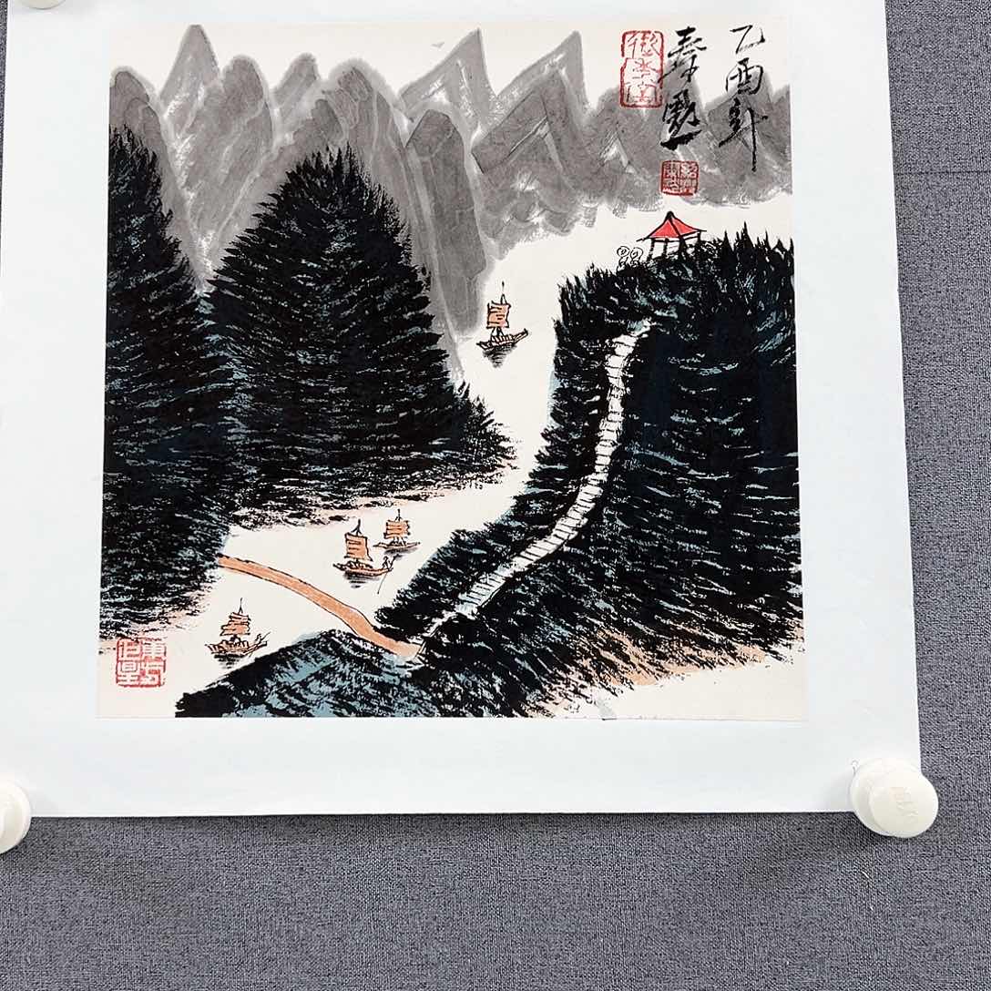 国画当代艺术，展览作品