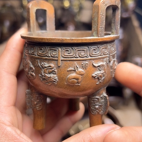 铜制文玩把玩物件