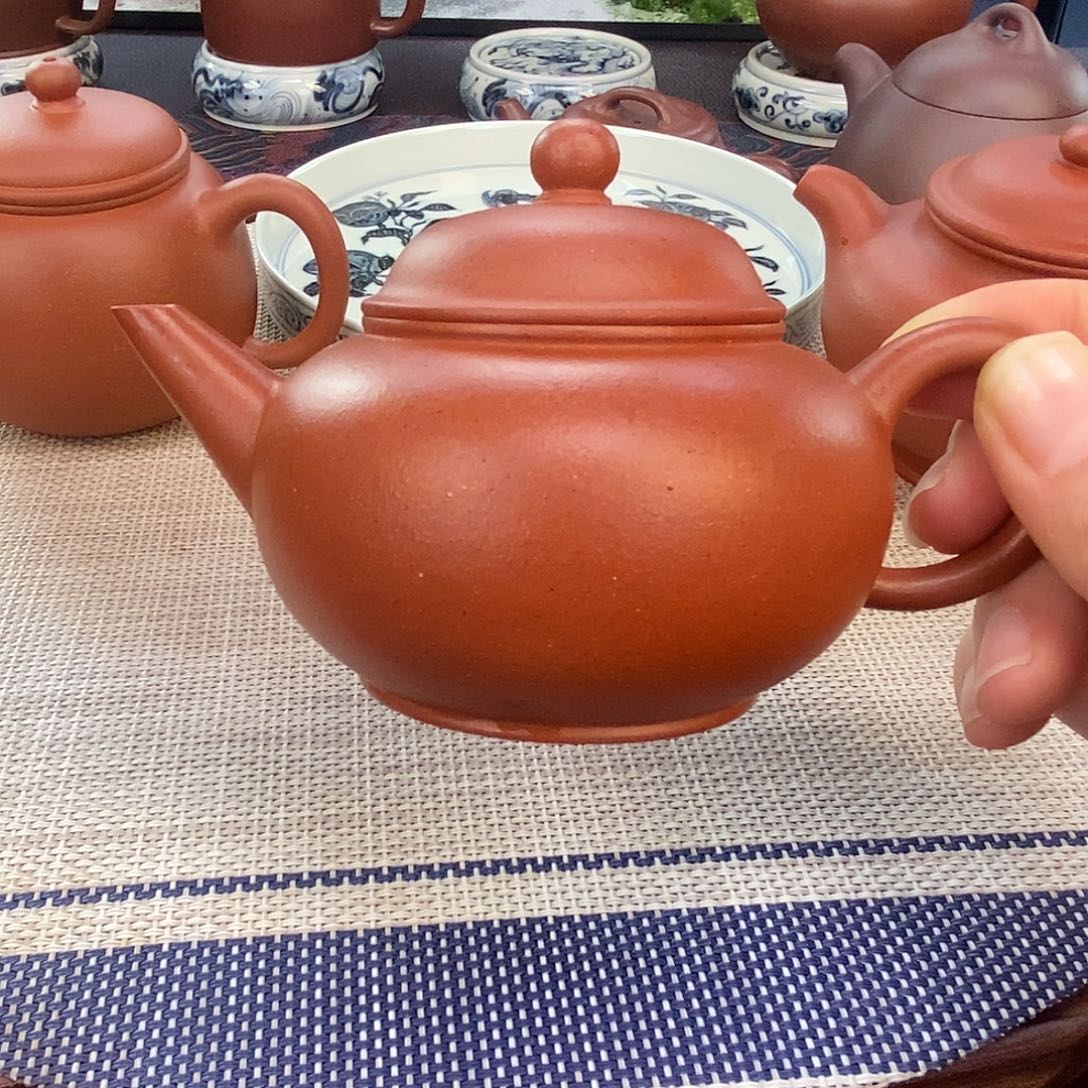 不***行紫砂茶壶黄龙山原矿紫泥制作