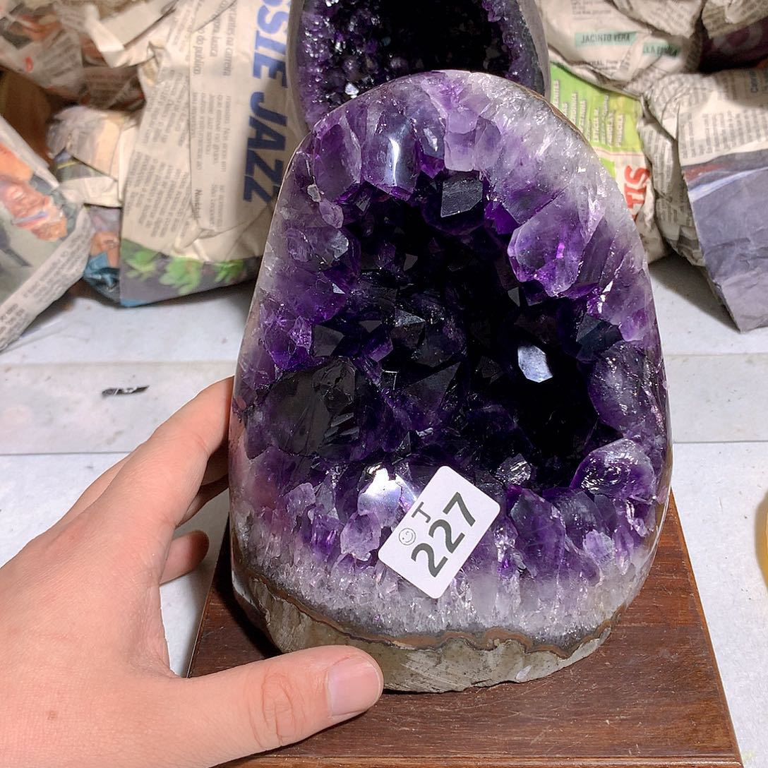 紫晶大型摆件（非配饰）未镶嵌