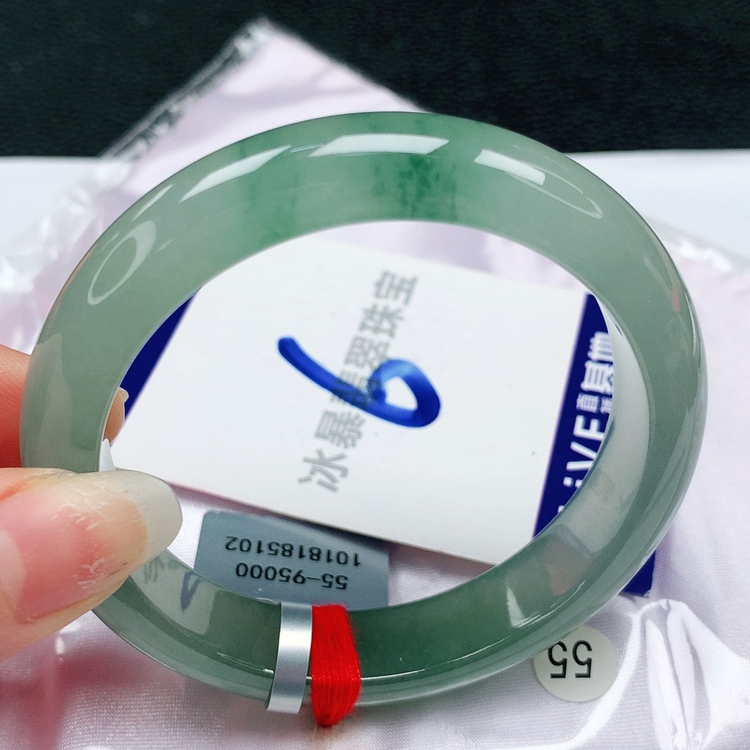 翡翠手镯未镶嵌缅甸天然a货翡翠