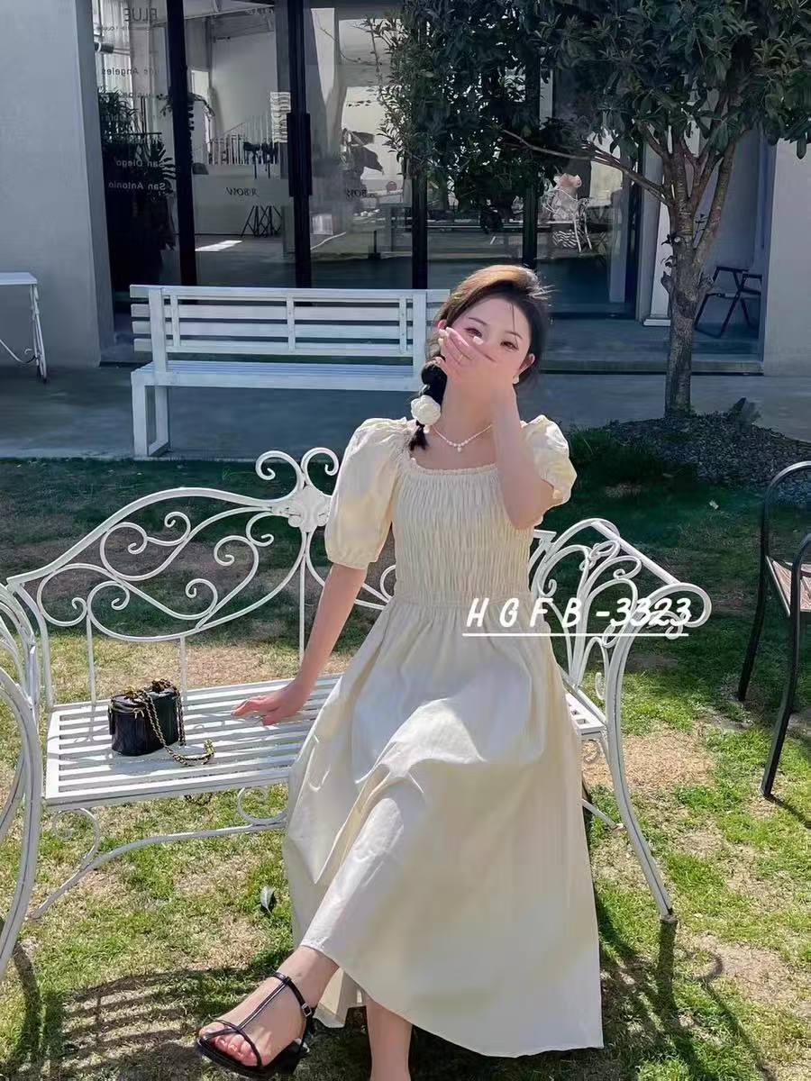 7开头链接）夏季新款女装连衣裙时尚修身通勤甜美成熟知性风连衣裙