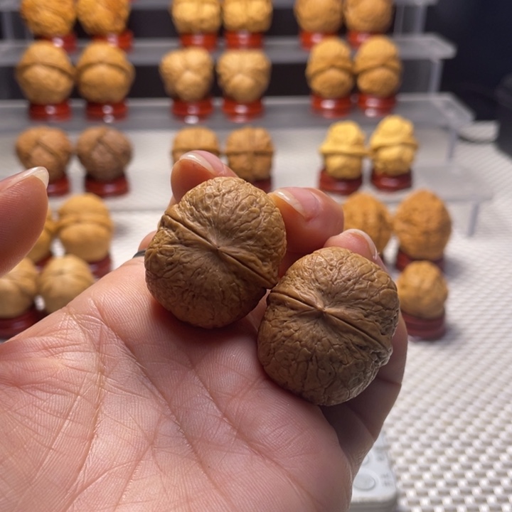 文玩核桃把件5铁蛋