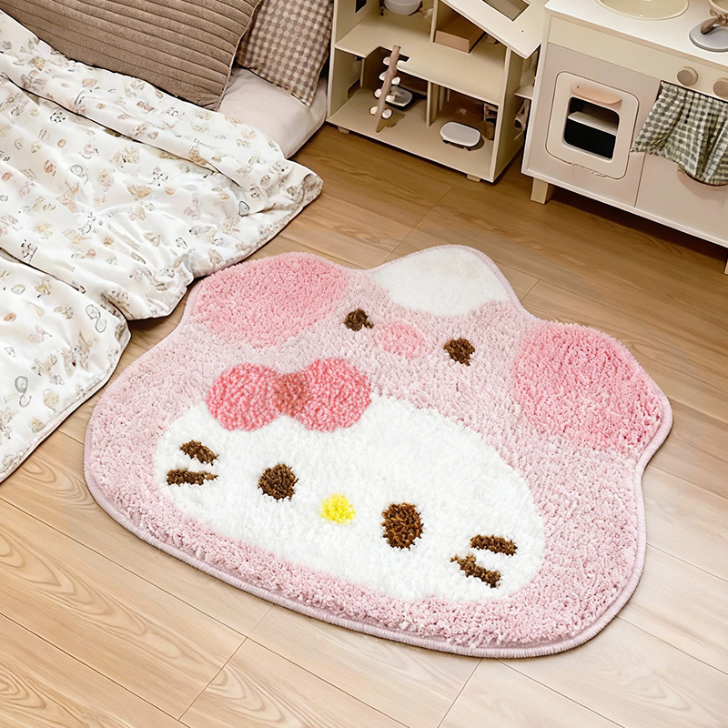 簇绒地毯床边毯家用加厚地毯可爱地毯卧室床边毯地毯可机洗