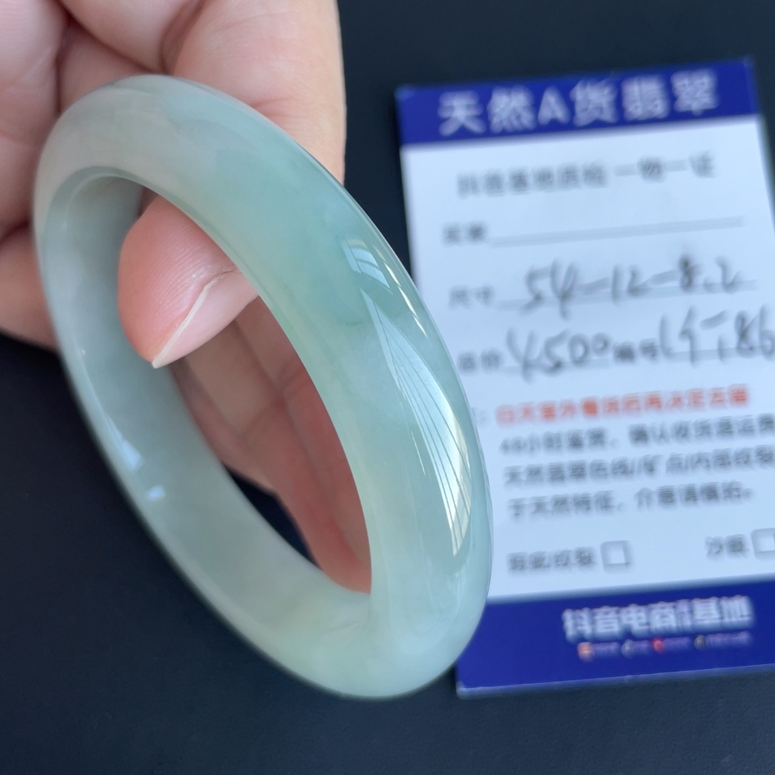 翡翠未镶嵌手镯翡翠