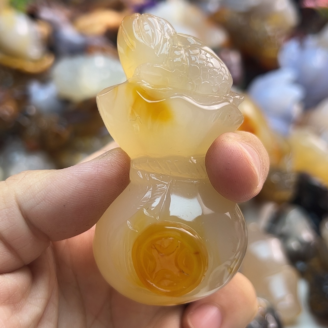 玛瑙/玉髓未镶嵌颈饰