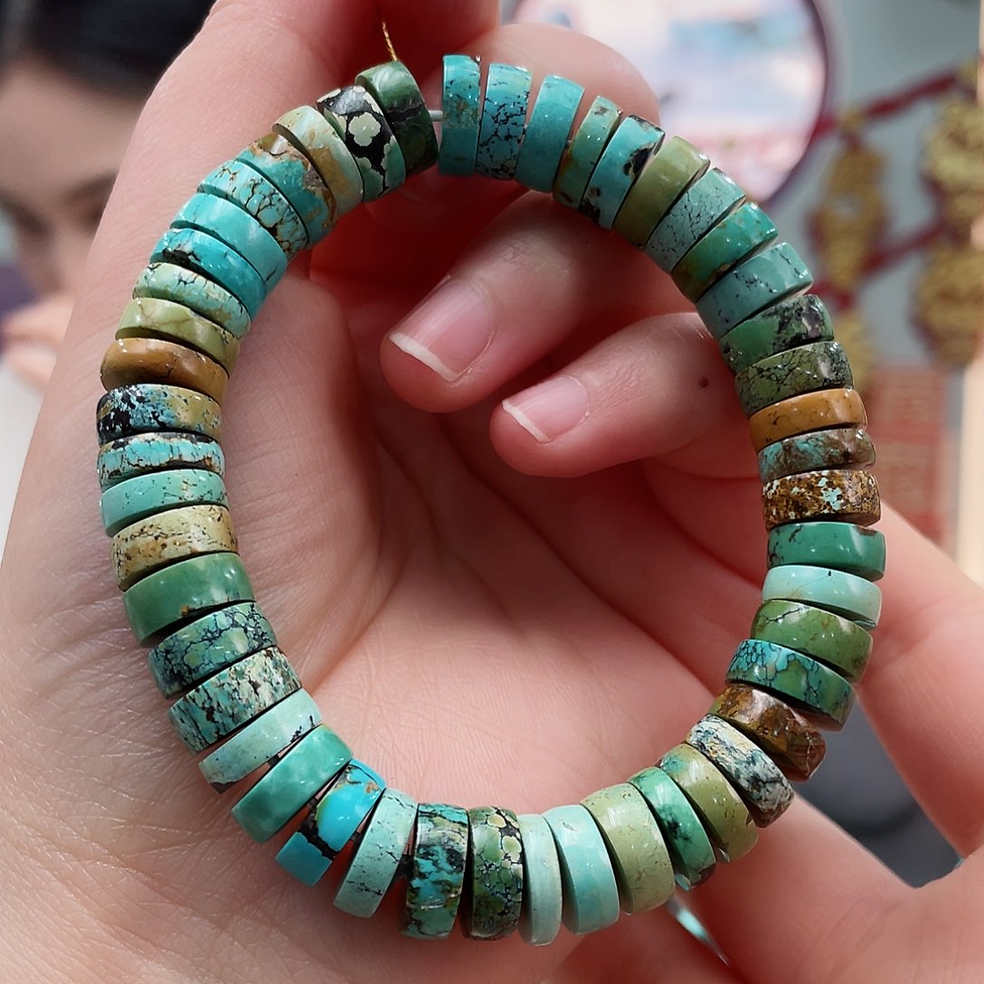 绿松石手串未镶嵌