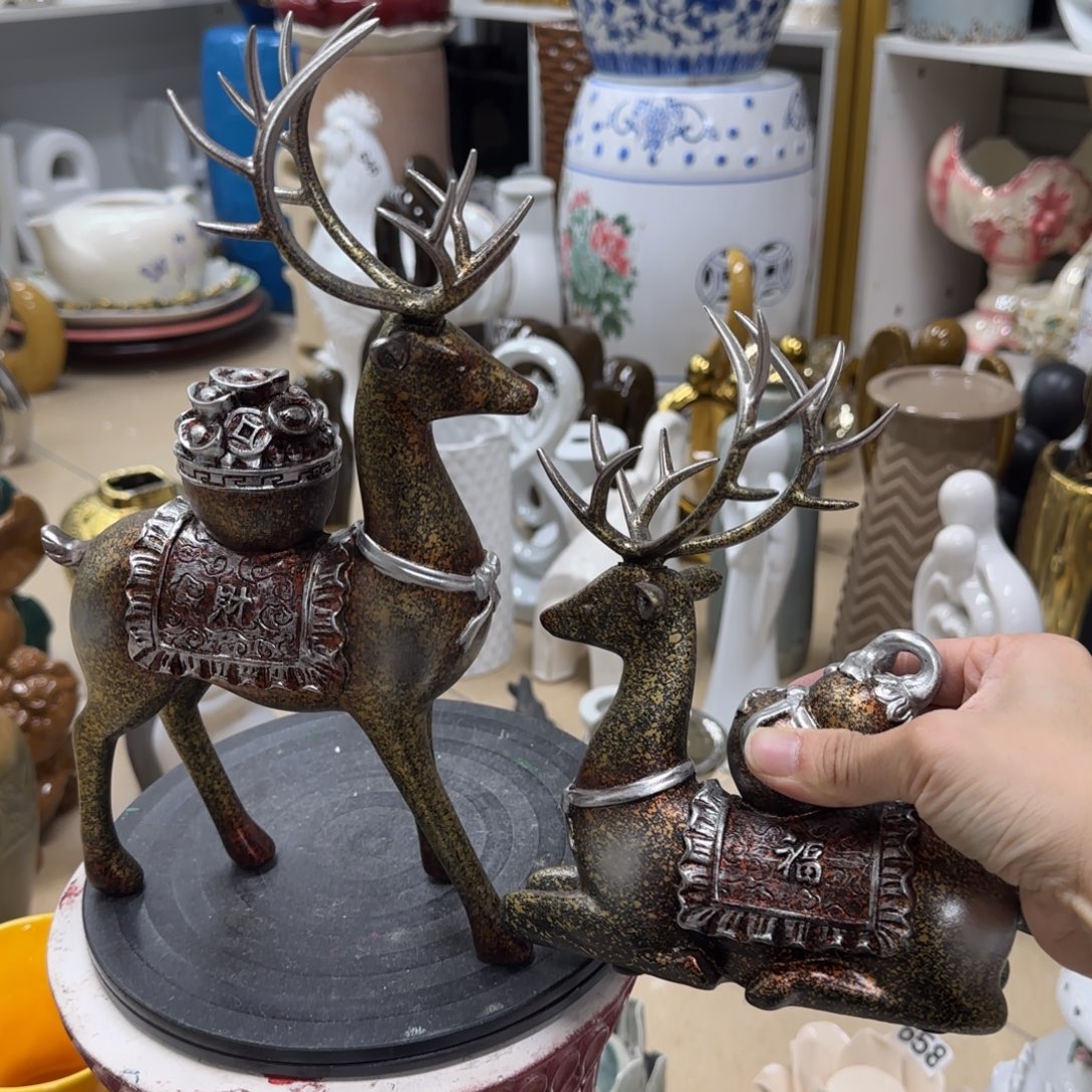 瓷片陶瓷工艺花瓶摆件