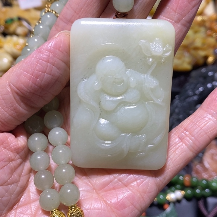 岫玉岫玉吊坠未镶嵌