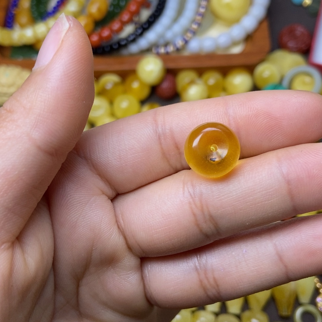 未镶嵌琥珀手链卡13