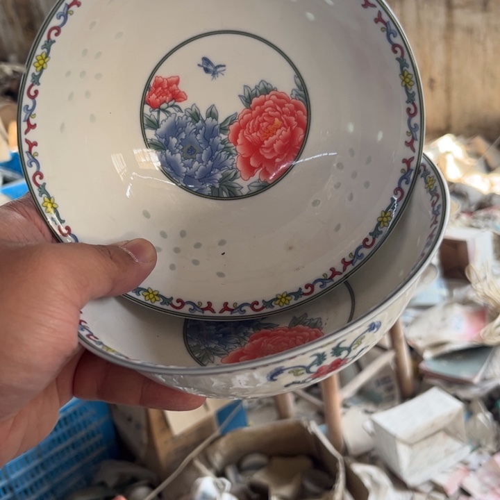 碗陶景德镇高温细白瓷