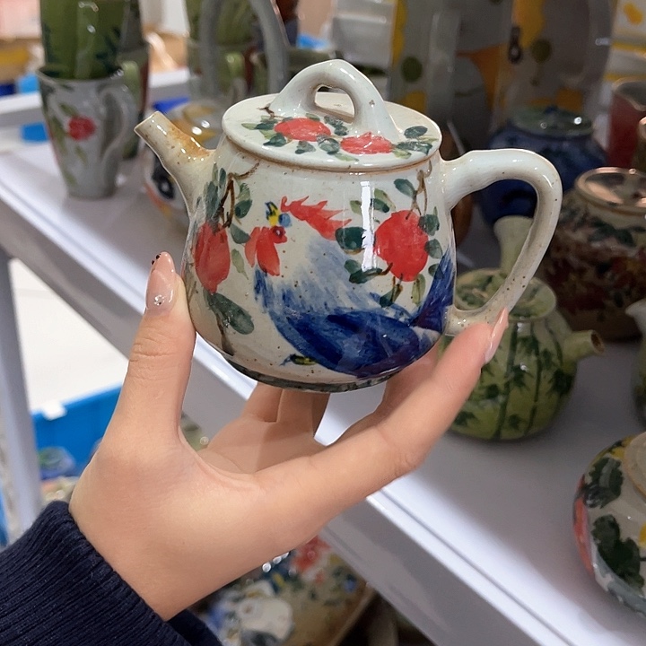 陶景德镇釉下手绘陶瓷 