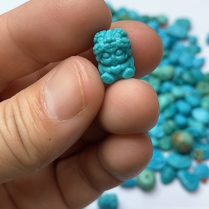 绿松石珠宝奇石未镶嵌