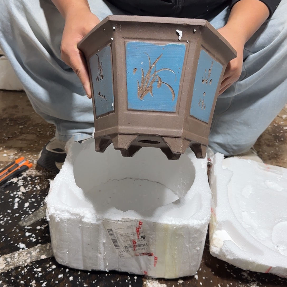 花盆紫砂瑕疵和瑕疵