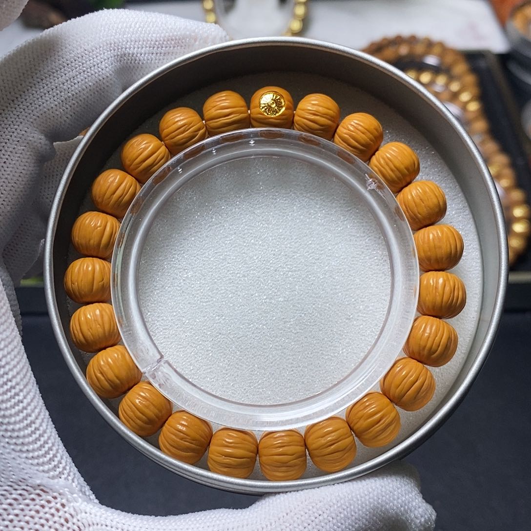 猴头核桃手串金标911 11左右 全品 205号