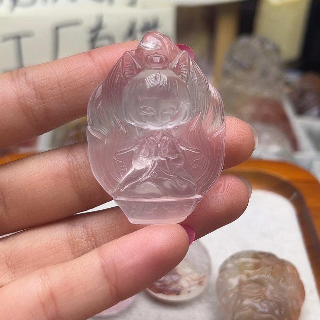 水晶吊坠(不含链)未镶嵌