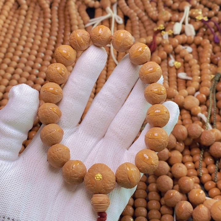 凤眼菩提手串我**良尼泊尔