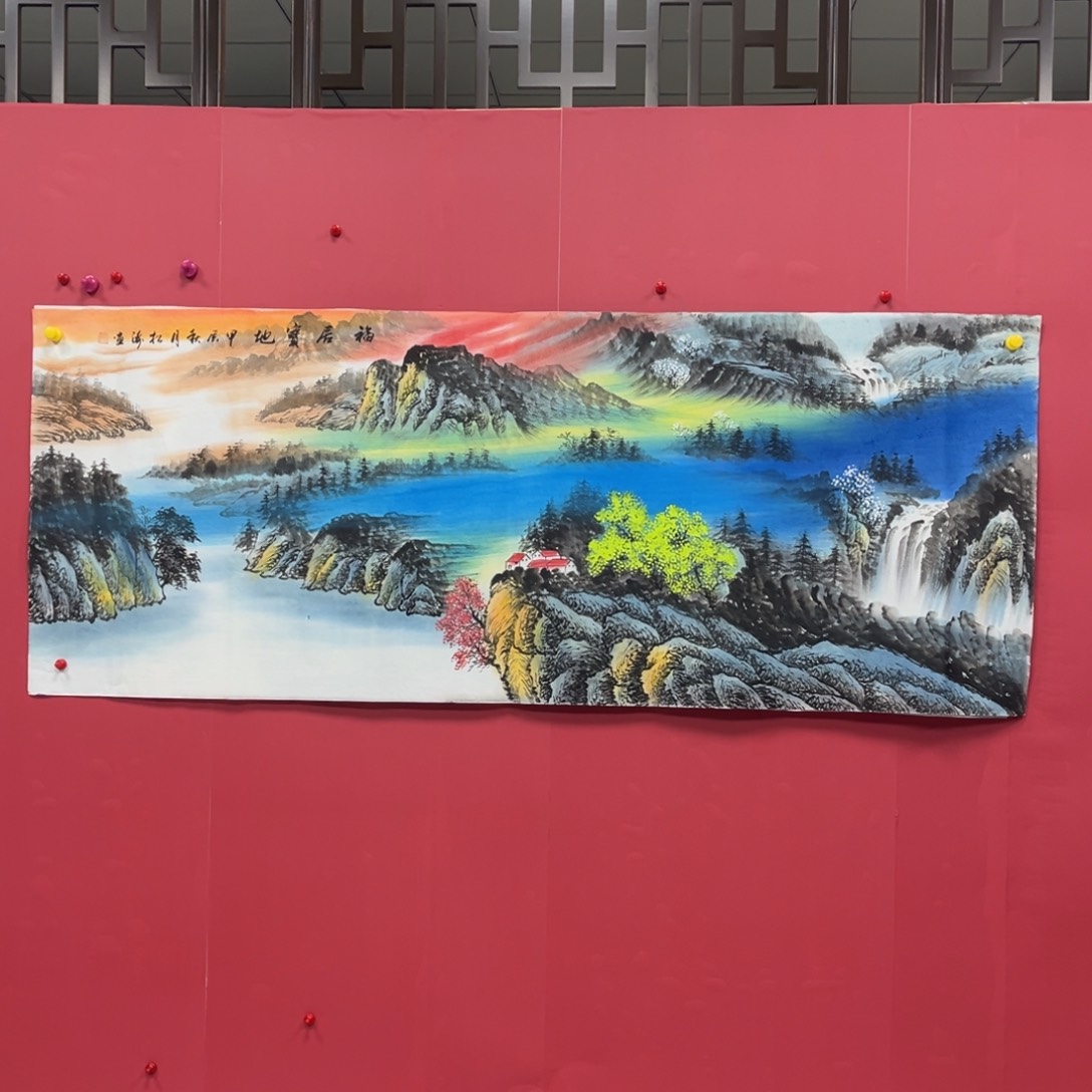 国画国画作品集一个由