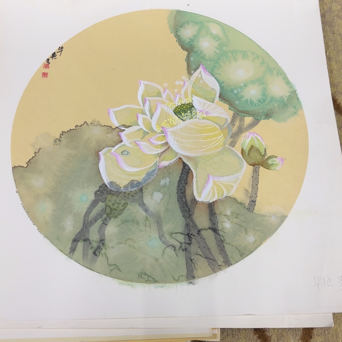 国画50-50卡纸作品童