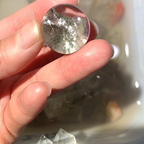 未镶嵌珠宝半成品水晶欢**贝