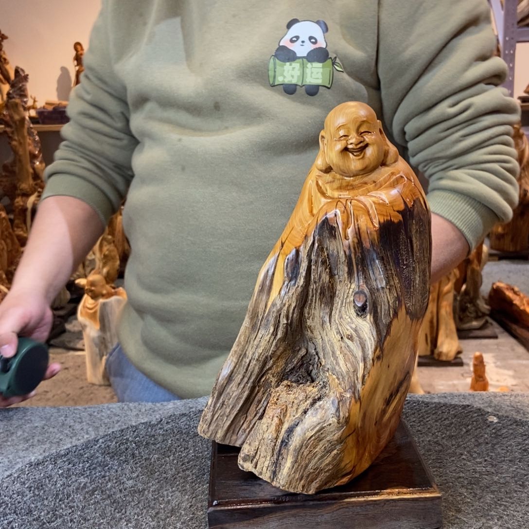 柏木（崖柏）太行崖柏根雕摆件