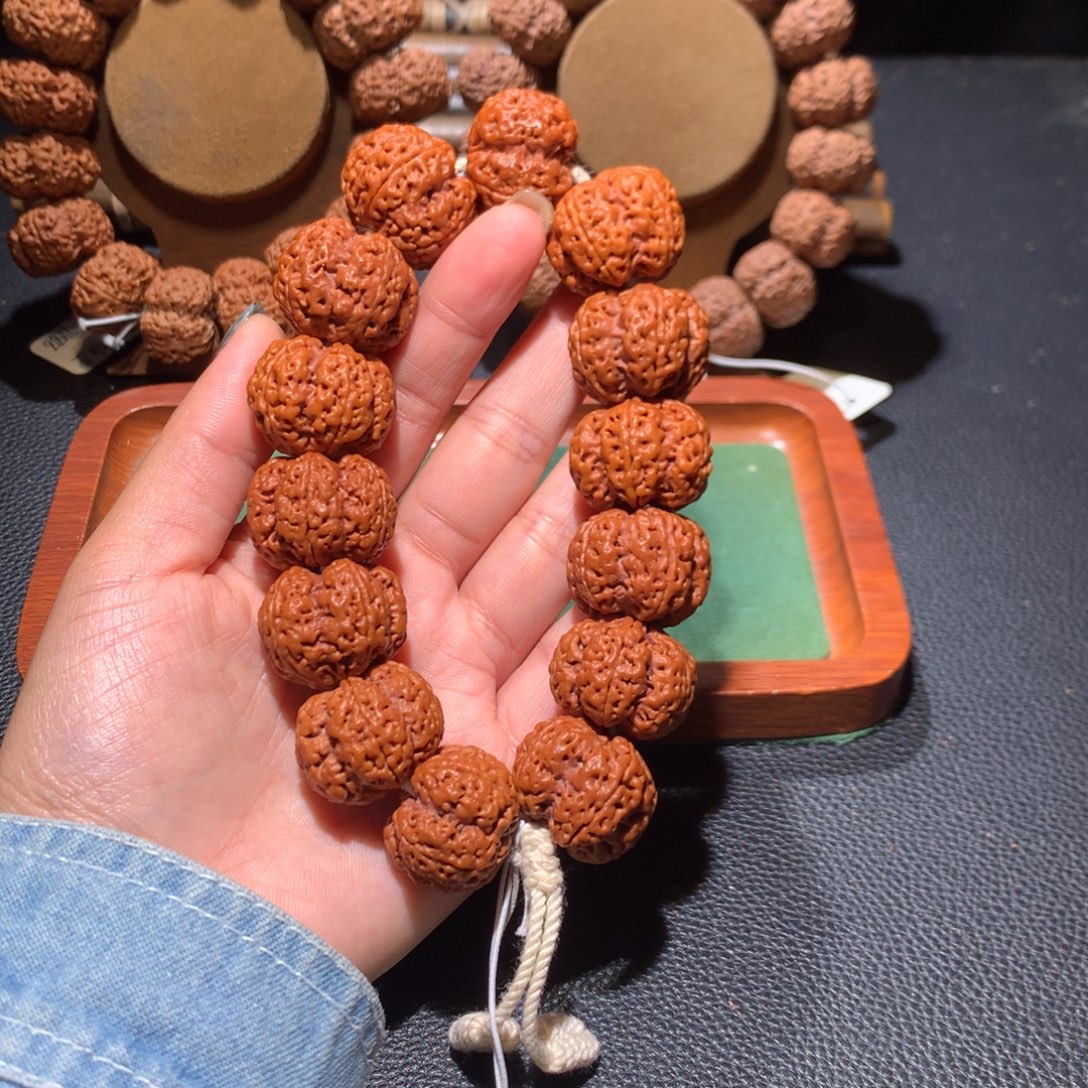 金刚菩提手串25尺寸帝王花定制