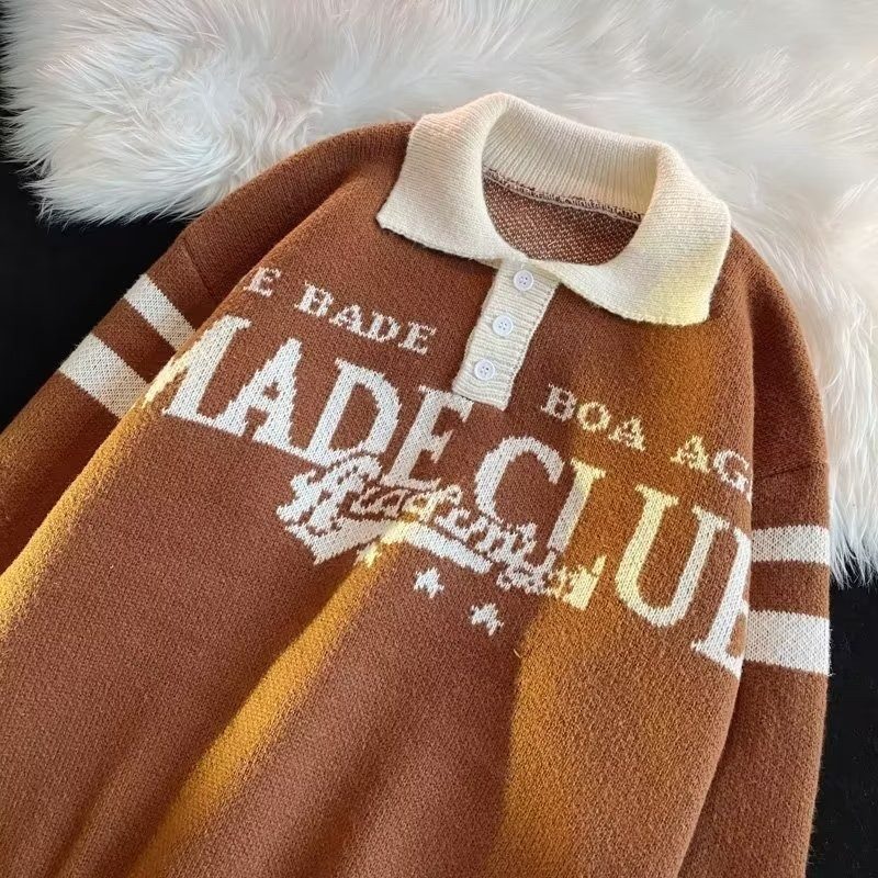 圆领毛衣针织衫男潮牌帅气秋冬季打底衫2025新款男士气质修身上衣