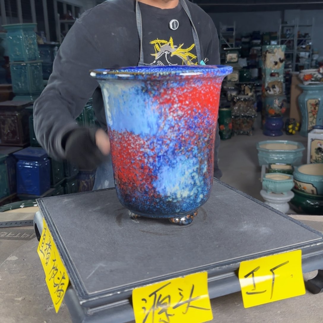 一风堂石湾花盆。344