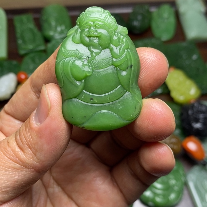 和田玉（糖玉）未镶嵌挂件