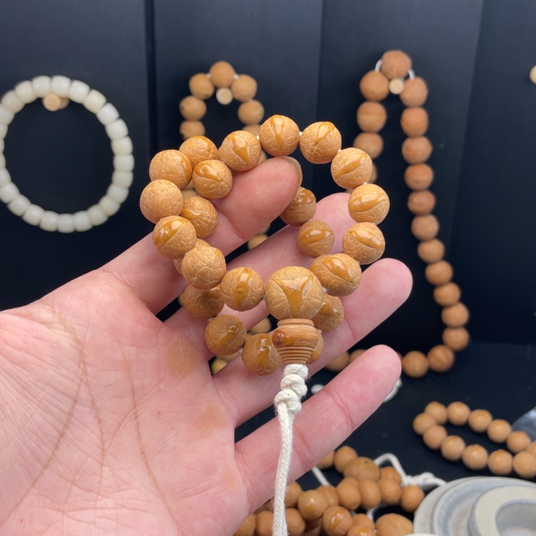 小***哟凤眼菩提手串W90-k50凤眼菩提12+同树新籽封眼