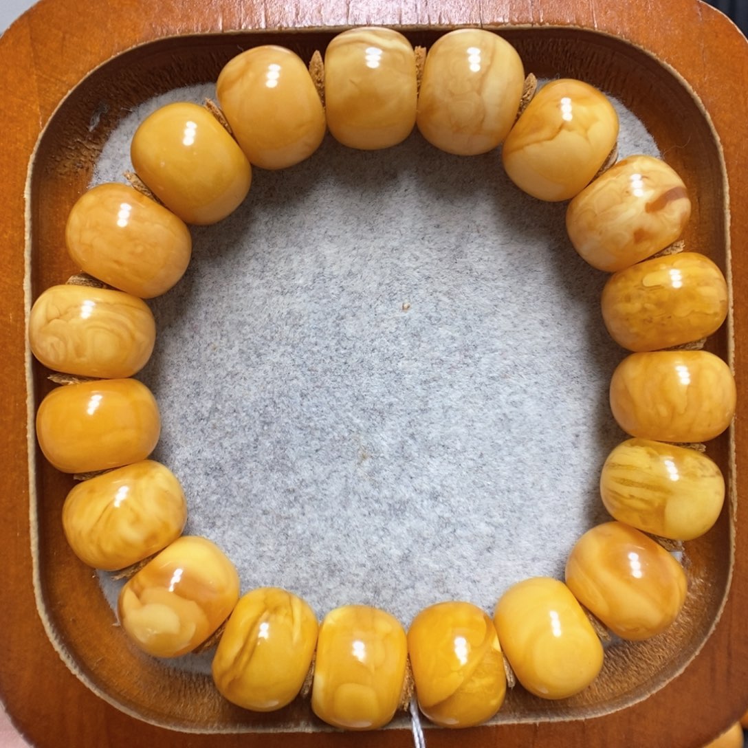 蜜蜡手串未镶嵌蜜蜡手串