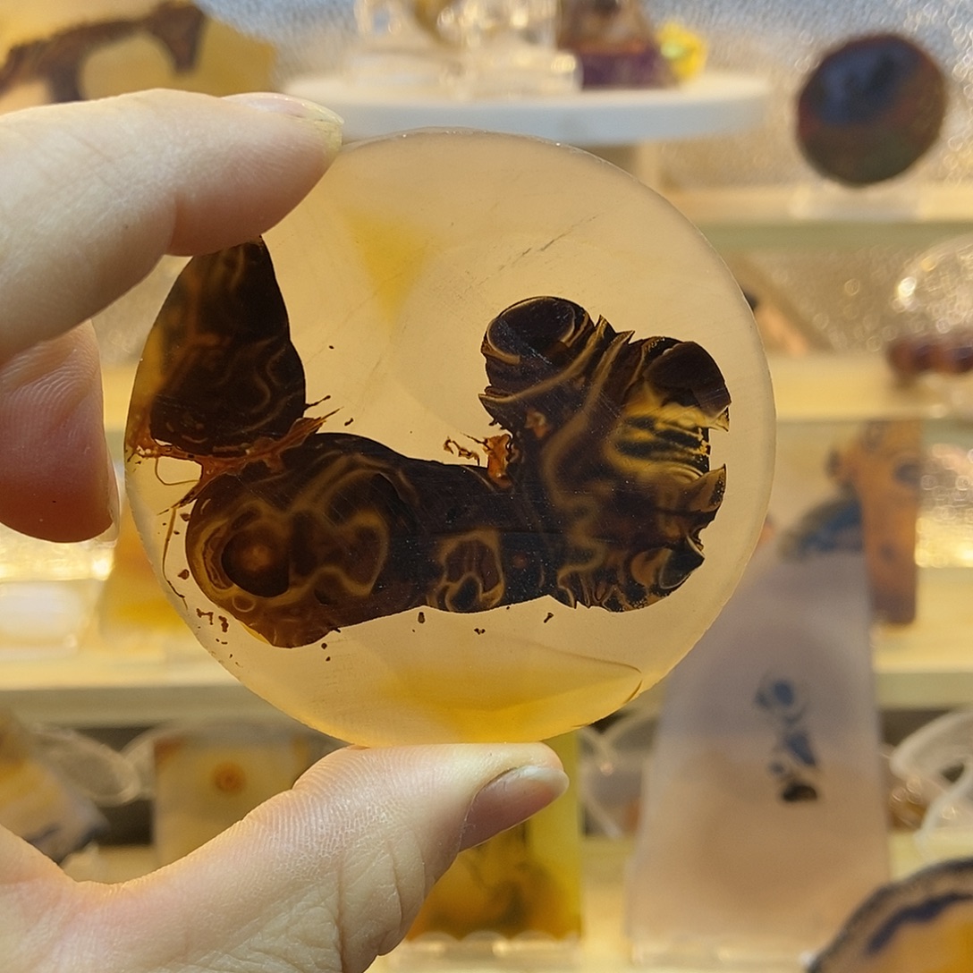 定制玛瑙巴玉玛瑙象形花牌