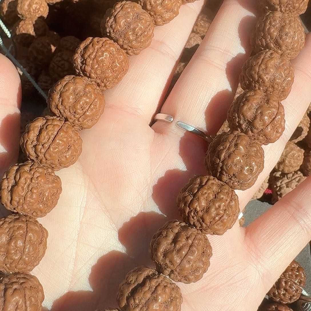 金刚菩提手串大*龙珠16-16.5