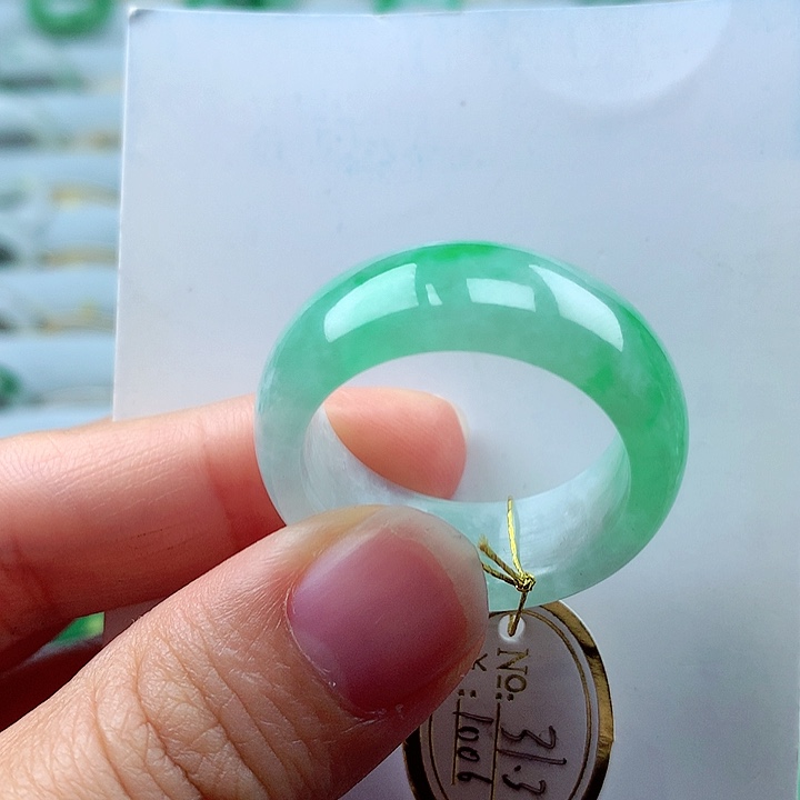 【闪购商品】未镶嵌戒指翡翠31.32号