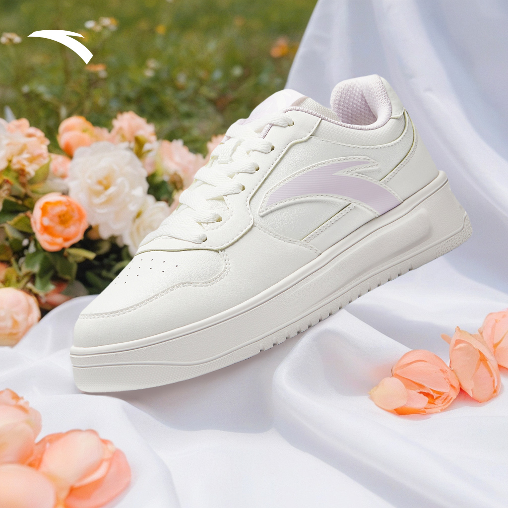 【秋季新款】安踏丨轻松板鞋休闲时尚百搭运动小白鞋秋季透气情侣