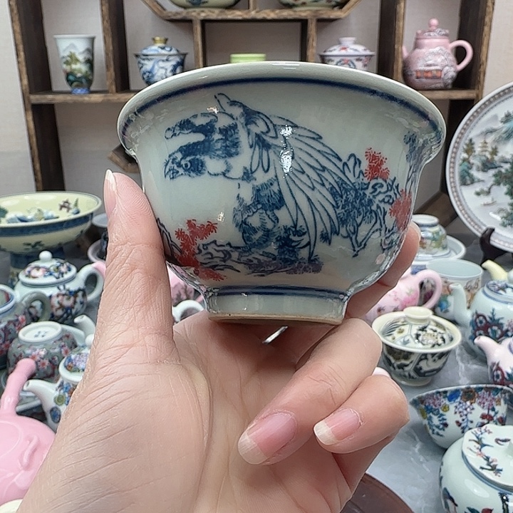 陶摆件专注景德镇567老厂瓷123