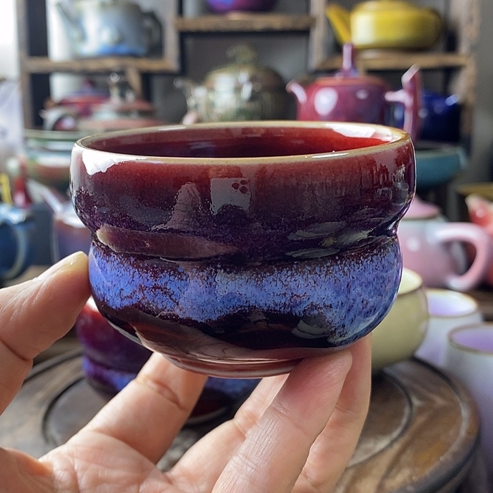 中国神后钧瓷茶具