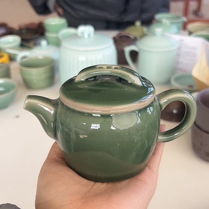 小米茶器龙泉青瓷