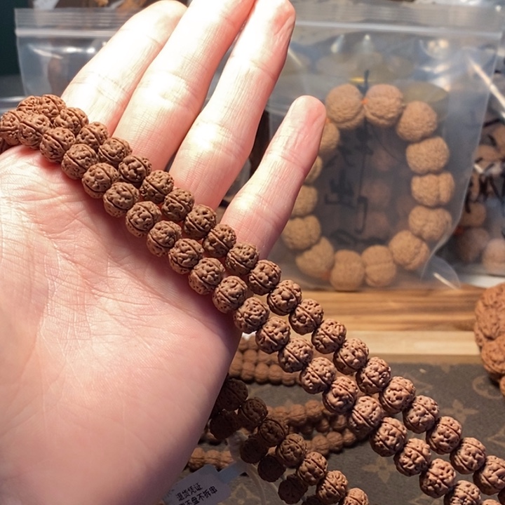 大***9手串金刚菩提9.5+至尊老树王108定制