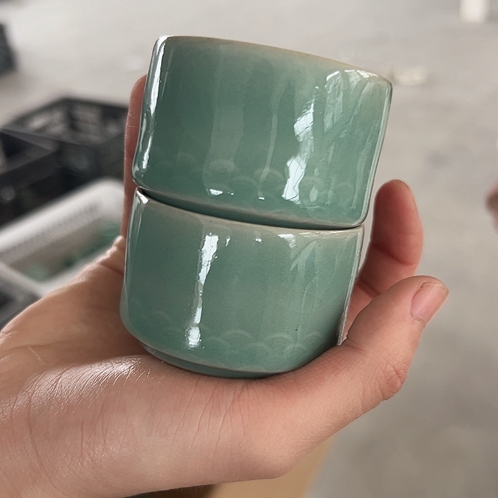 小米茶器龙泉青瓷