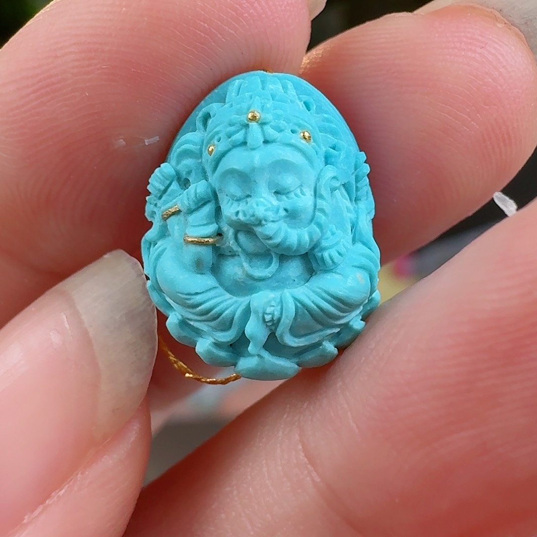 绿松石珠宝奇石未镶嵌