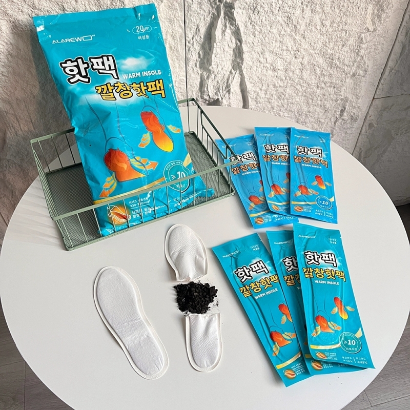 出韩单！10H持续发热！舒服不烫冬季暖足宝男女一次性自加热鞋垫