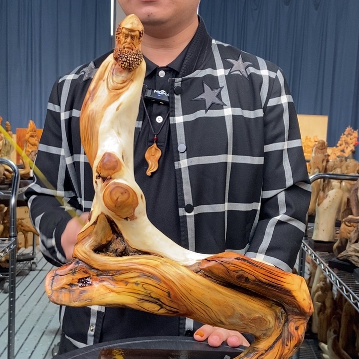 柏木（崖柏）随型摆件