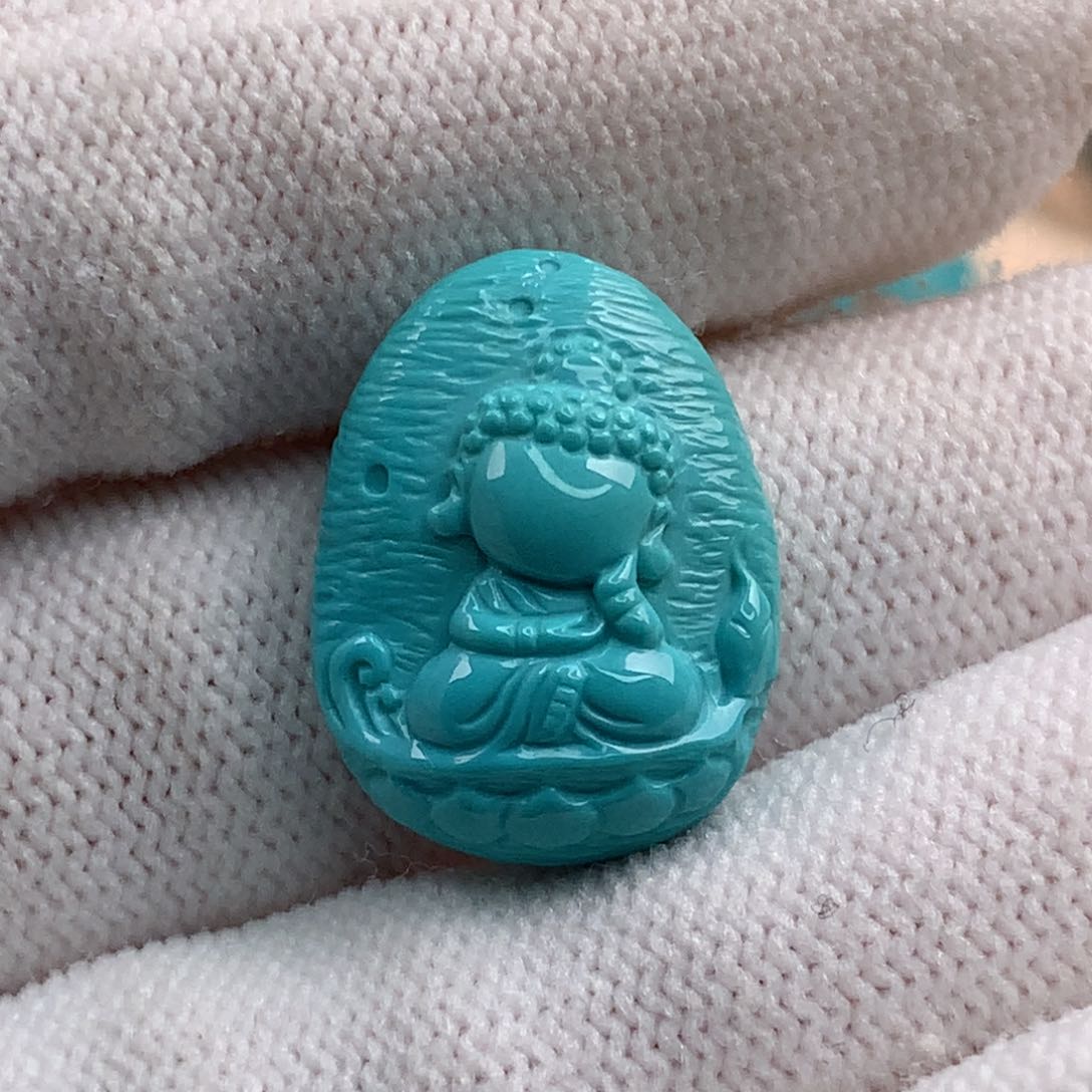 绿松石珠宝玉石未镶嵌