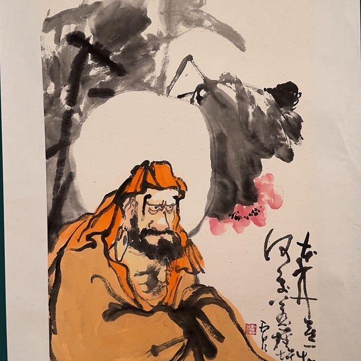 国画雷公老师画作