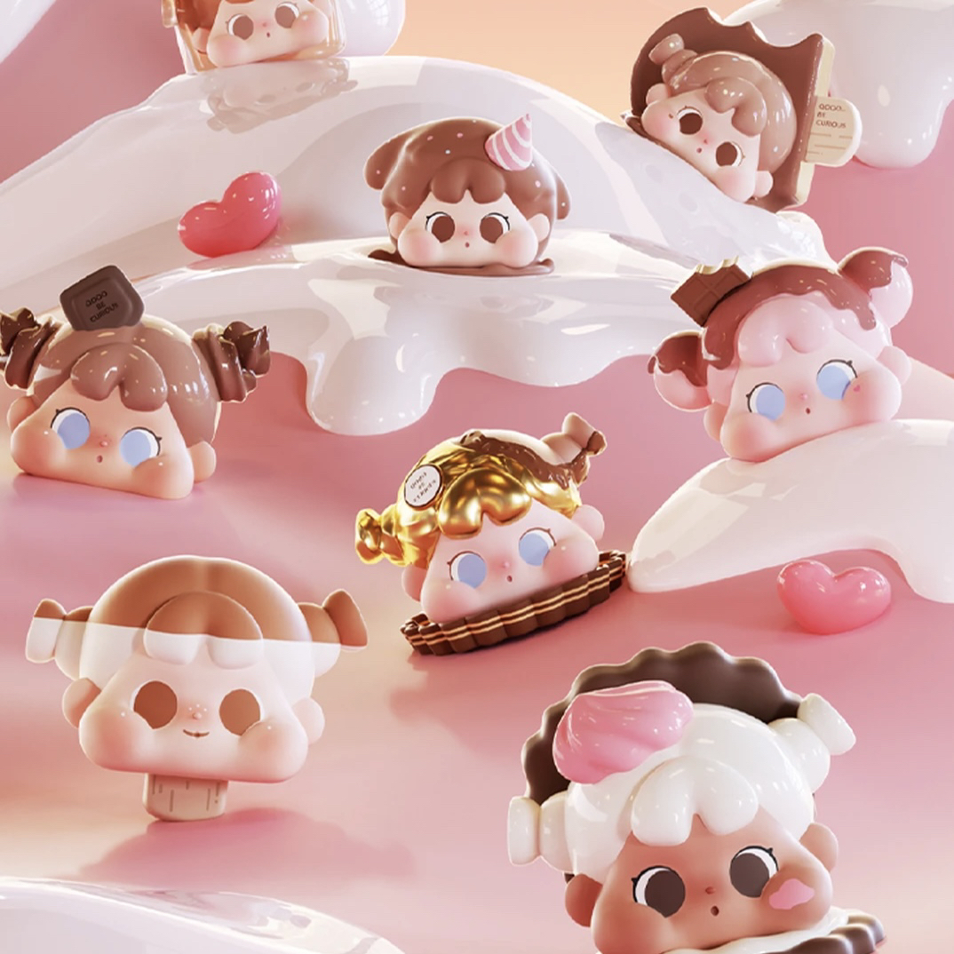 【默认拆盒拆袋】QOQO巧克力的季节MiNi FACE盲盒可爱萌粒盲盒