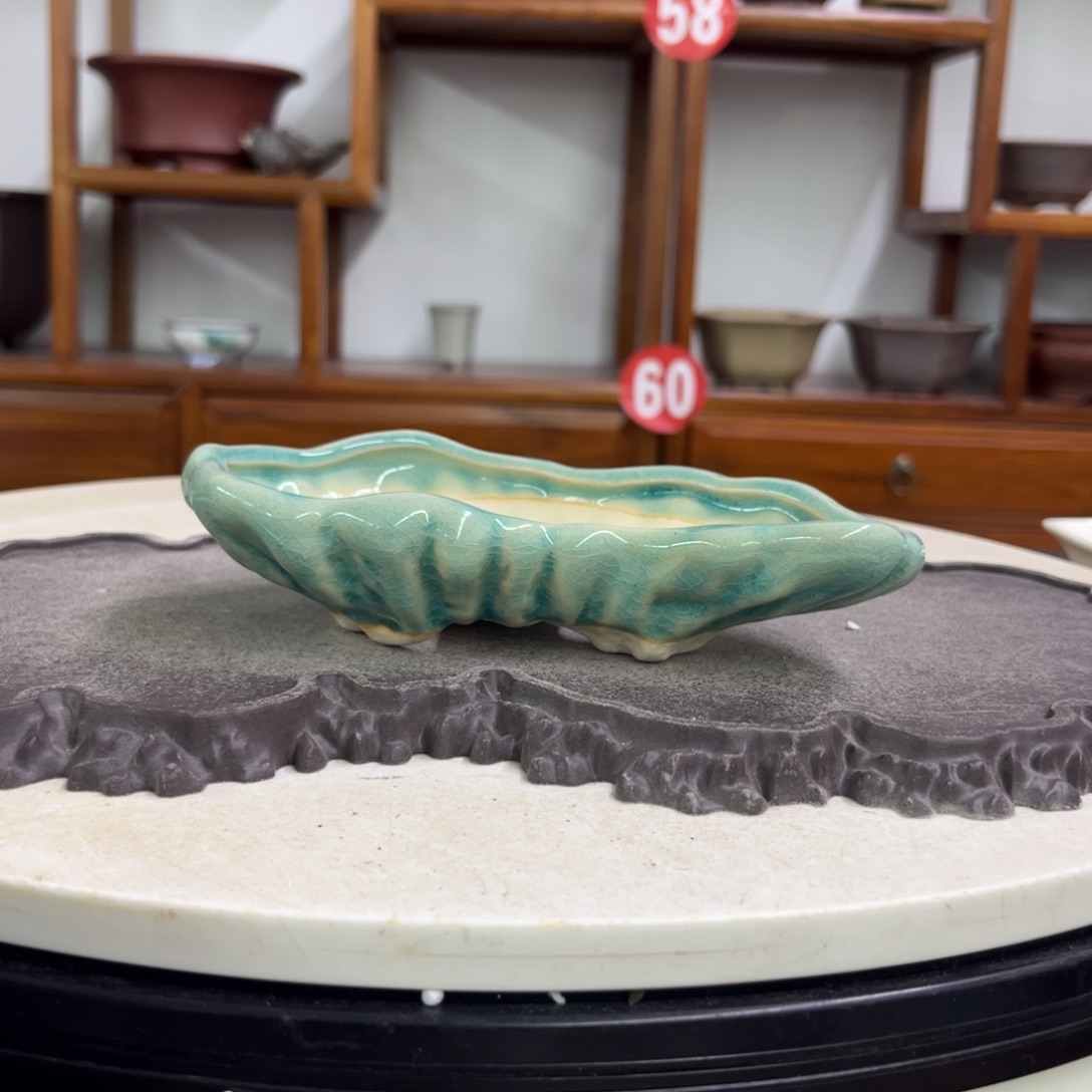 紫砂花盆瑕疵4-17-9。。。