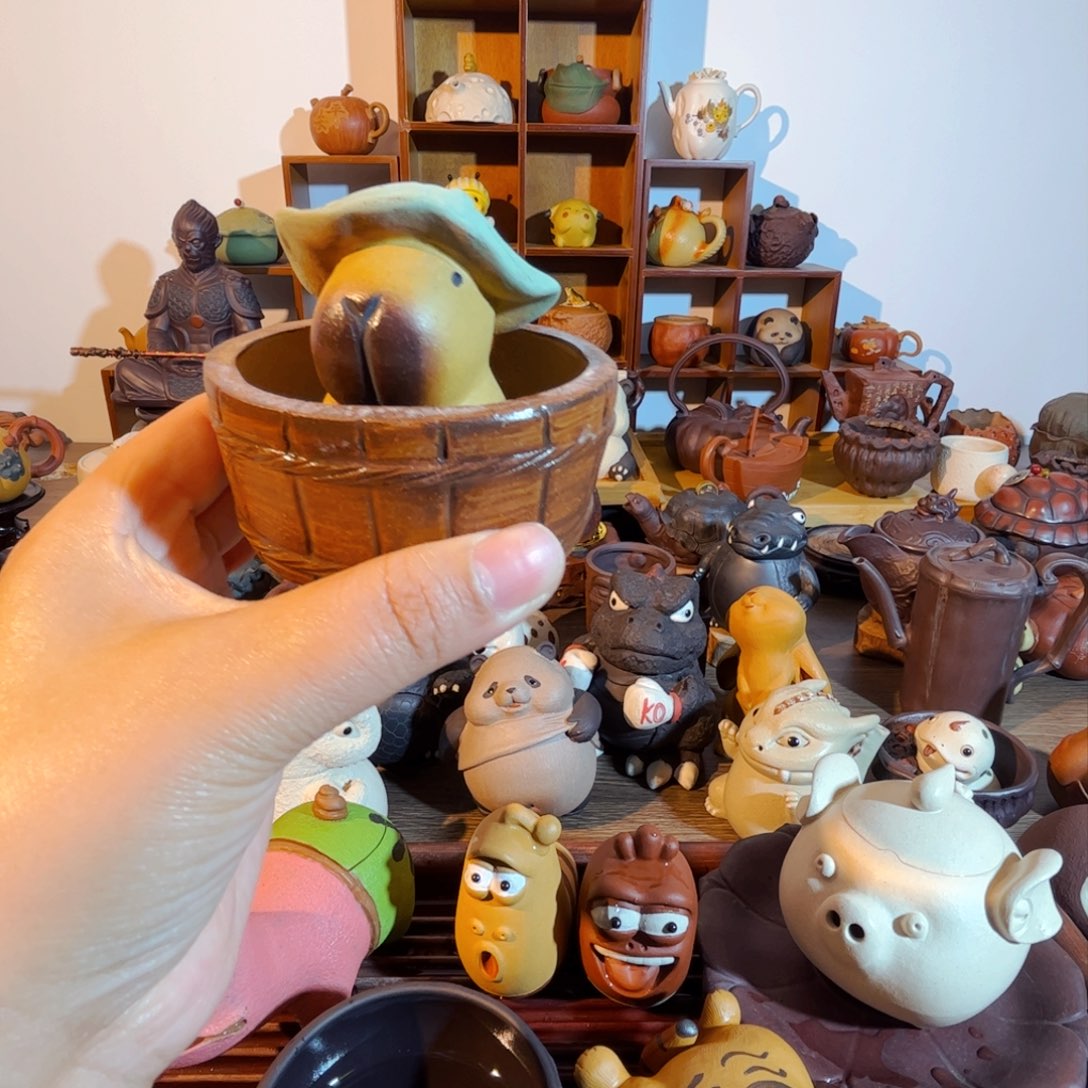 紫砂茶壶纯手工制作过程非常